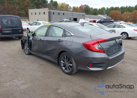 2019 Honda Civic Ex z USA, uszkodzony, nr VIN JHMFC1F35KX007849